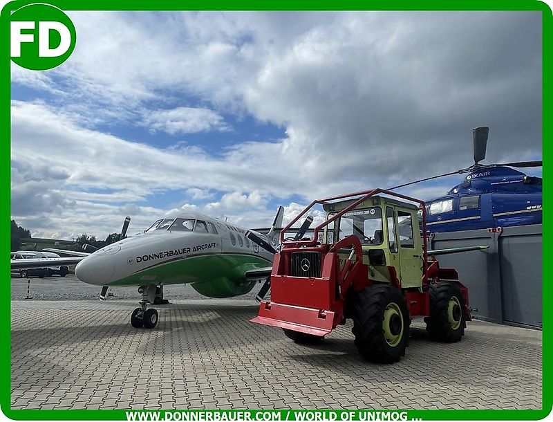 Mercedes-Benz MB Trac 800 mit Werner Forstausrüstung , 1.Hand, mit Österreich Typenschein