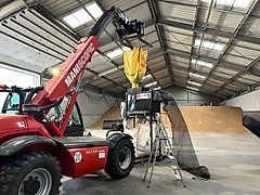 VI-AGRO Getreidereiniger CZA/5 Pulverbeschichtet Saatgutreiniger Leistung 10 t/h