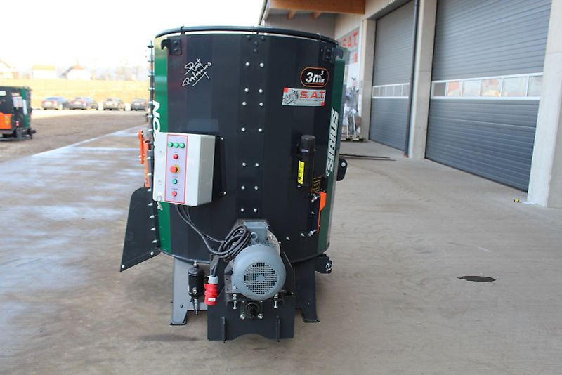 Burkon Futtermischer-3,0m³ -Elektromotor+Gelenkwelle
