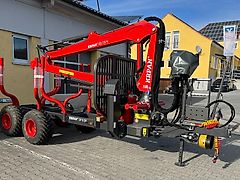 Krpan Rückewagen GP8DF mit Kran 7,6 K 7,60m