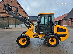 JCB 406 Radlader mit Schaufel & Palettengabel – Baujahr 2015