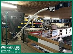 Förderspirale | Ø 75 mm | mit Einlauftrichter | Fütterung | Stall