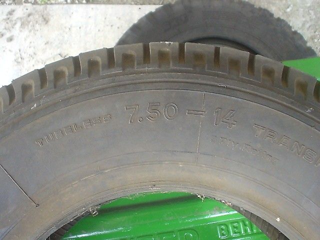 Continental 7.50-14, 1 x vorhanden