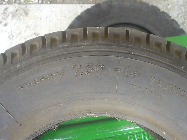 Continental 7.50-14, 1 x vorhanden