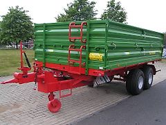 Pronar Tandemdreiseitenkipper, T 663/2; 9,7 / 8 to, Druckluft + Auflauf, NEU