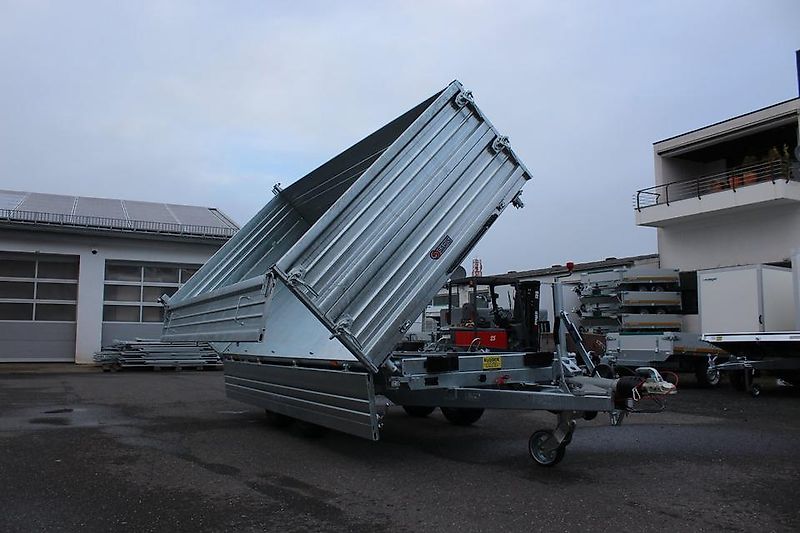 Saris 3 Seiten Kipper Stahl 3500kg 3,60m mit Aufsatzwänden (40cm)