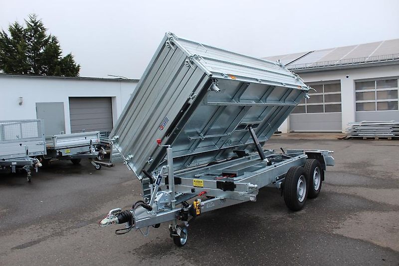 Saris 3 Seiten Kipper Stahl 3500kg 3,60m mit Aufsatzwänden (40cm)
