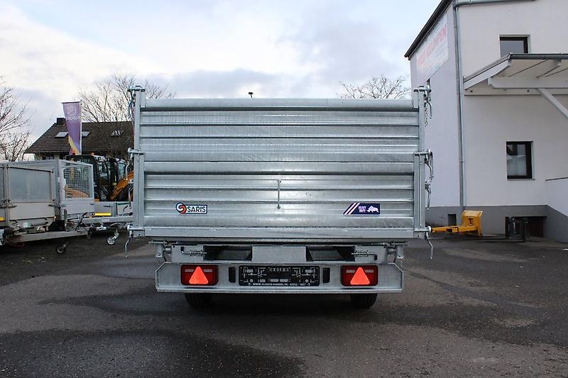Saris 3 Seiten Kipper Stahl 3500kg 3,60m mit Aufsatzwänden (40cm)