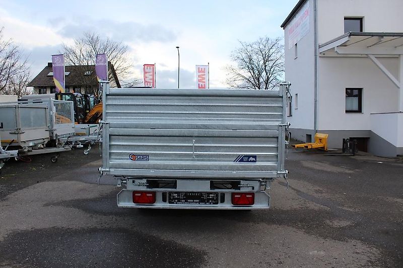 Saris 3 Seiten Kipper Stahl 3500kg 3,60m mit Aufsatzwänden (40cm)