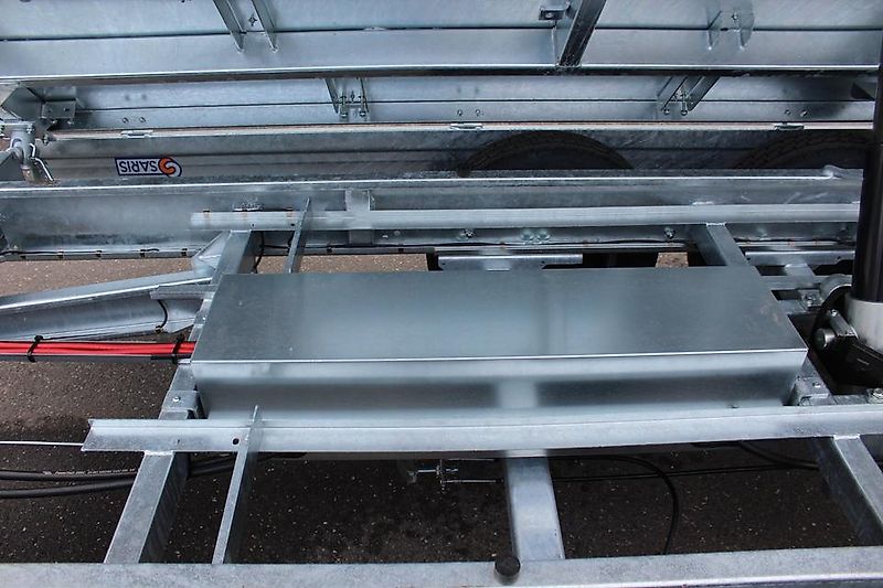 Saris 3 Seiten Kipper Stahl 3500kg 3,60m mit Aufsatzwänden (40cm)