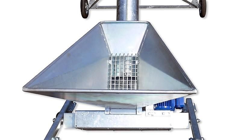 WWF Magrotex Förderschnecke 10m 200mm, verzinkt / Schneckenförderer / Körnerschnecke/ Auger conveyor / Screw conveyor / Przenośnik ślimakowy ocynkowany