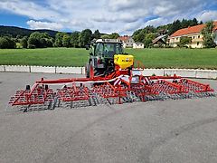 JAR-MET 9m Wiesenstriegel Striegel APV Pneumatisches Nachsaatgerät