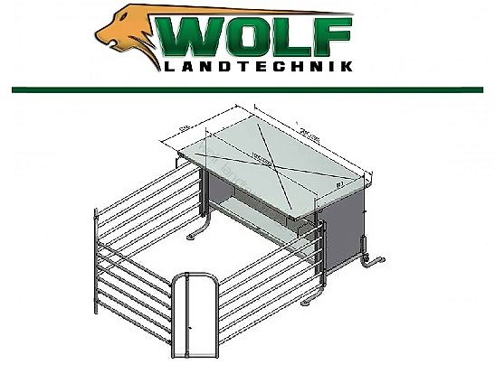 Wolf-Landtechnik GmbH Weidezaunkombination für Kälber M8