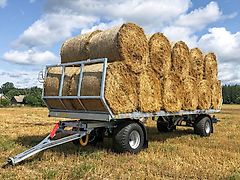 CynkoMet Ballenwagen 16 Tonnen, Ballenanhänger, Strohwagen, Heu, NEU