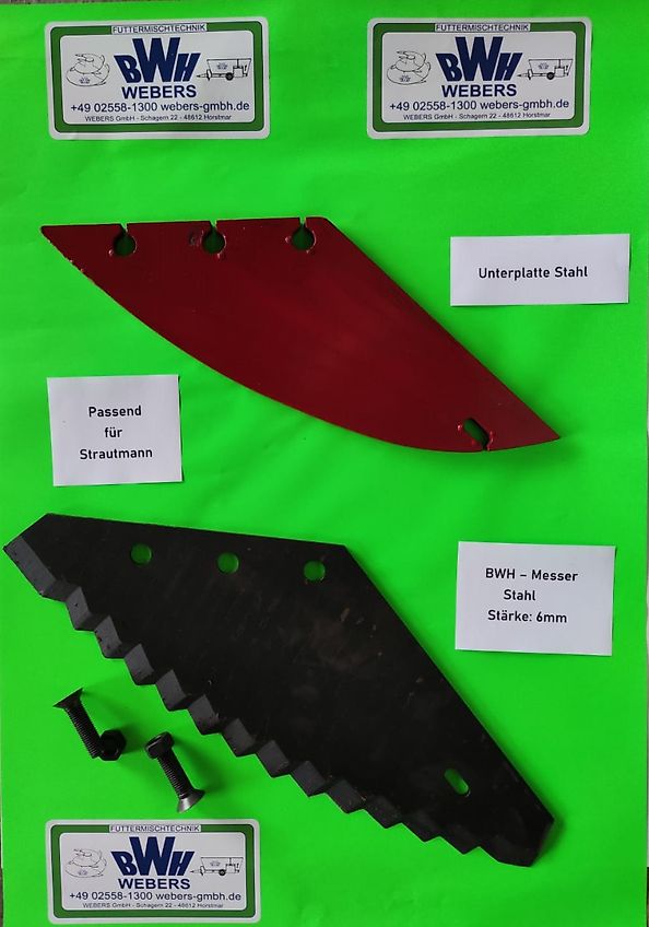 Mischschnecken Schneckenwindung für alle Mischwagen z. B. BVL
