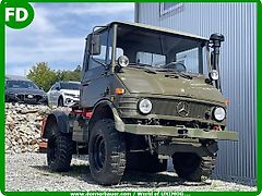 Mercedes-Benz Unimog U407 Agrar-Forst , Glogger Seilwinde, Getriebe Defekt