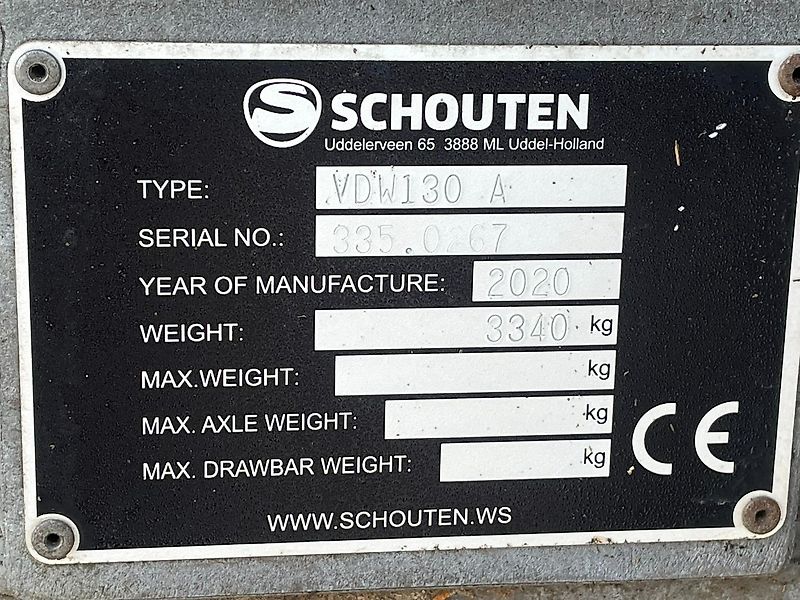 Schouten VDW 130 A Voerdoseerwagen