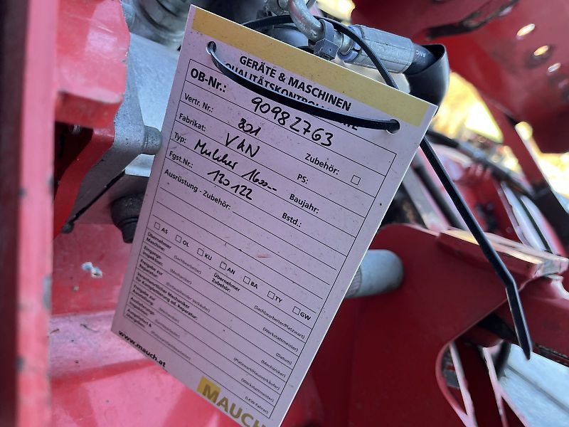 Vogel &amp; Noot Mulcher 1600mm Weidemann HV