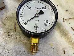 Becker/Kongskilde Manometer 1/4 Zoll, 200062013, s. Details