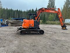 Hitachi ZX 85 / Engcon, Kauha, Tulossa!