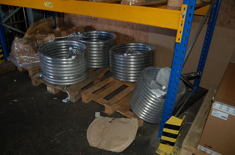 Milchrohrvorkühler
