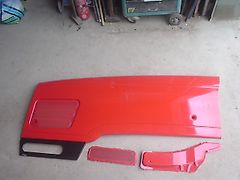 Massey Ferguson Seitenklappe 7er Serie bis BJ 2006, Fahrtrichtung links, Klebestellen müssen nachgearbeitet werden