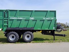 Brantner TA 24071 PowerPush + Lenkachse BPW + 24 to Aggregat + Zugrohr + 2300mm Aufbau = 40 m³