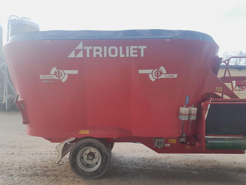 Trioliet Solomix 2-1500 mit Aufsatz auf 17 m³/Mischwagen