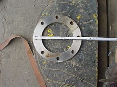 5 Distanzscheiben Edelstahl 17mm