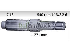 John Deere Zapfwelle JOHN DEERE 6Z-1.3/816Z-1.3/8 L271 R41756