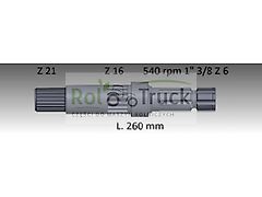 John Deere Zapfwelle JOHN DEERE L-244,5 Z33 Z6 540.RPM R266970
