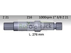 John Deere Zapfwelle JOHN DEERE L-276 Z21 Z16 1000RPM R33342