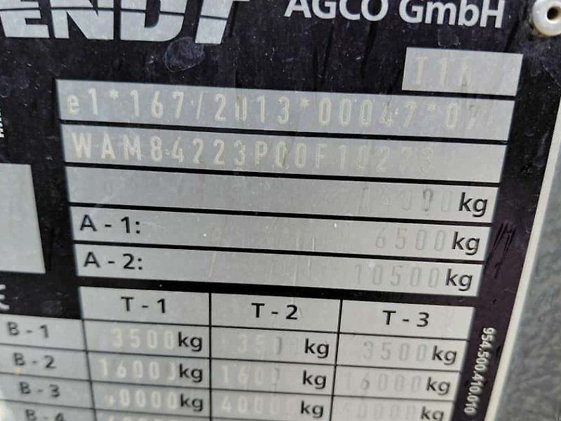 Fendt 828 Vario ProfiPlus Garantieverlängerung