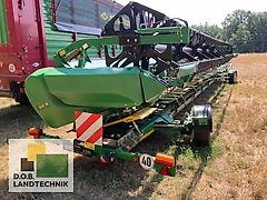 John Deere 640X mit Schneidwerkswagen Schneidwerk