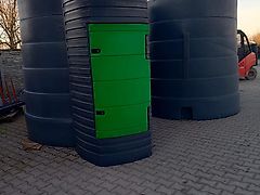 Dieseltankstelle Dieseltank mit Pumpe 9000 L doppelwandig Tankstelle METRIA