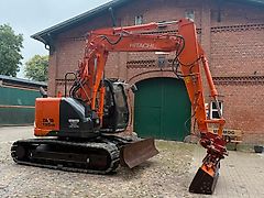 Hitachi ZX135US-5B Kettenbagger 2015 Verstellausleger 5950BH Mwst