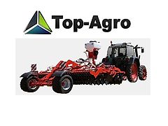 Top-Agro GRANO-SYSTEM Scheibenegge Hydr. 4m/560mm !!NEU!! KSE-SHSH4056