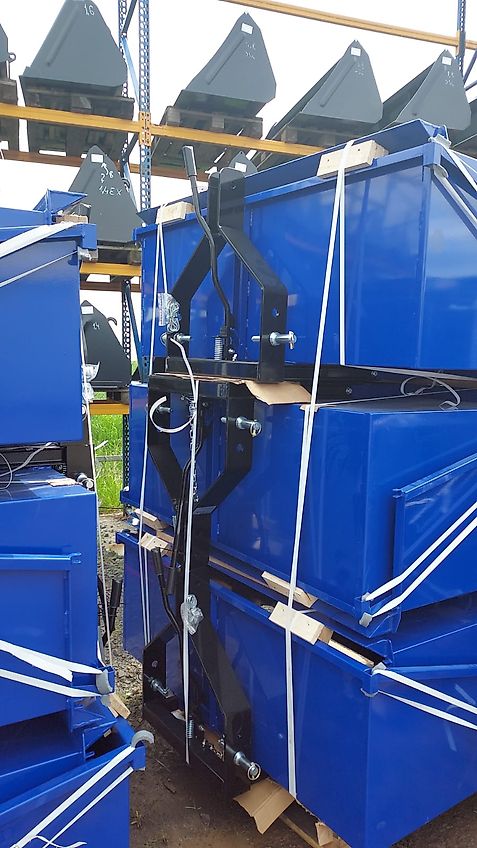 Metal-fach TOP-AGRO Heckcontainer Basic HCB NEU!!! Breite 1,0/1,25/1,5m