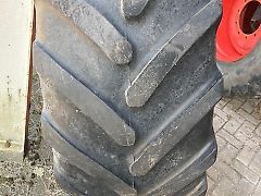 Set voorwielen 480/70r28 Omnibib michelin met velg 10 gats