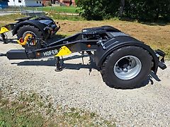 Hofer !! 14-Tonnen Premium-Line NEU !! - 40 km/h oder 60 km/h - 3-4 Tonnen Stützlast - Luftfederung - Druckluftbremse mit ALB - Spannungswandler von 12 Volt auf 24 Volt - K80 Kugelkopf - hydraulischer Stützfuß - Dollyachse Untersetzachse Dolly Kipper Anhänger