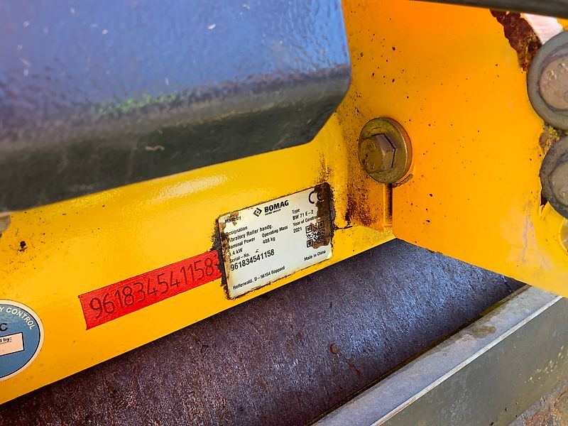 Bomag BW71E-2 Single Drum Roller
