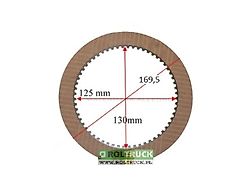 Massey Ferguson TARCZKA CIERNIA CLAAS 3779324M2