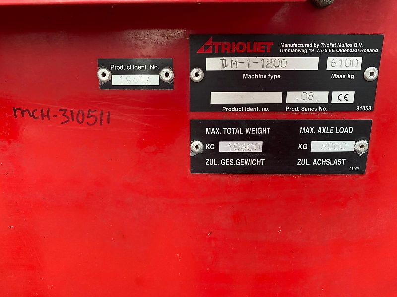 Trioliet Triomix S1-1200