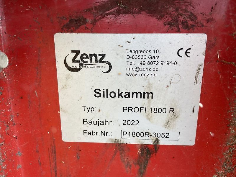 Zenz SILOENTNAHMEGERÄT PROFI 1800 R