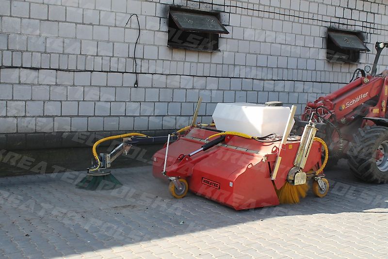 KREATEC Kehrmaschine / Kehrbesen / Veegmaschine TITANIUM 2,2m, Burste 760 mm