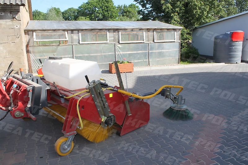 KREATEC Kehrmaschine / Kehrbesen / Veegmaschine TITANIUM 2,2m, Burste 760 mm