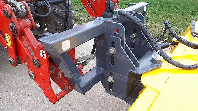 KREATEC Kehrmaschine / Kehrbesen / Veegmaschine TITANIUM 2,2m, Burste 760 mm