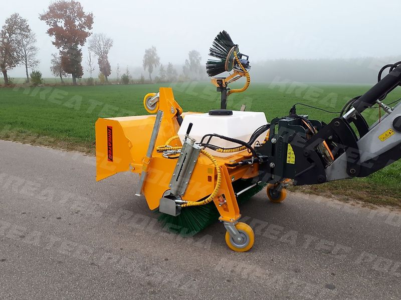 KREATEC Kehrmaschine / Kehrbesen / Veegmaschine TITANIUM 2,2m, Burste 760 mm