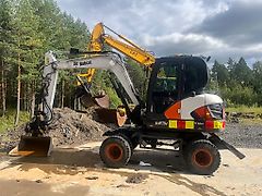 Bobcat E 57 W / Engcon, Kauha, Rasvari, Lämmitin