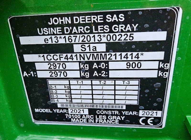 John Deere F441 M